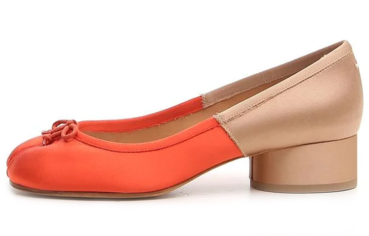 (Women) Maison Margiela Tabi 'Ballet Fashion Orange Beige' S39WZ0035PR189H7550