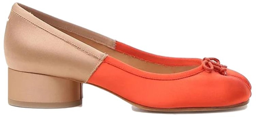 (Women) Maison Margiela Tabi 'Ballet Fashion Orange Beige' S39WZ0035PR189H7550 Order (Women) Maison Margiela Tabi 'Ballet Fashion Orange Beige' S39WZ0035PR189H7550