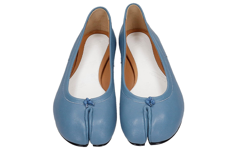 Shop (W) Maison Margiela Tabi ''Ballerines Plates Bleues'' S58WZ0042P3753T6050