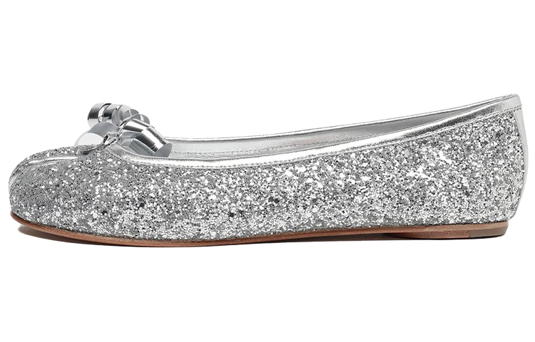 (Women) Maison Margiela Tabi 'Ballet Flat Silver' S39WZ0039P0787T9002