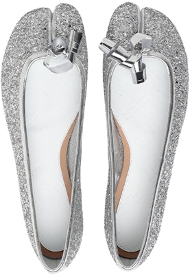 (Women) Maison Margiela Tabi 'Ballet Flat Silver' S39WZ0039P0787T9002 Lookbook (Women) Maison Margiela Tabi 'Ballet Flat Silver' S39WZ0039P0787T9002