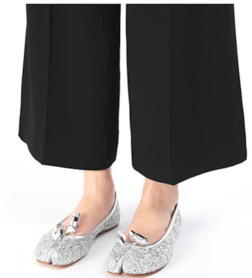 (W) Maison Margiela Tabi "Ballerine Argentée" S39WZ0039P0787T9002 Shop (W) Maison Margiela Tabi "Ballerine Argentée" S39WZ0039P0787T9002