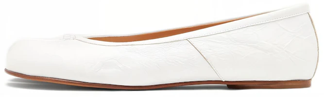 (Women) Maison Margiela Tabi 'Ballet Flat White' S58WZ0042P4717T1003 (Women) Maison Margiela Tabi 'Ballet Flat White' S58WZ0042P4717T1003