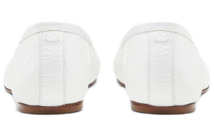Shop (W) Maison Margiela Tabi ''Ballet Plat Blanc'' S58WZ0042P4717T1003