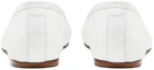 Shop (W) Maison Margiela Tabi ''Ballet Plat Blanc'' S58WZ0042P4717T1003