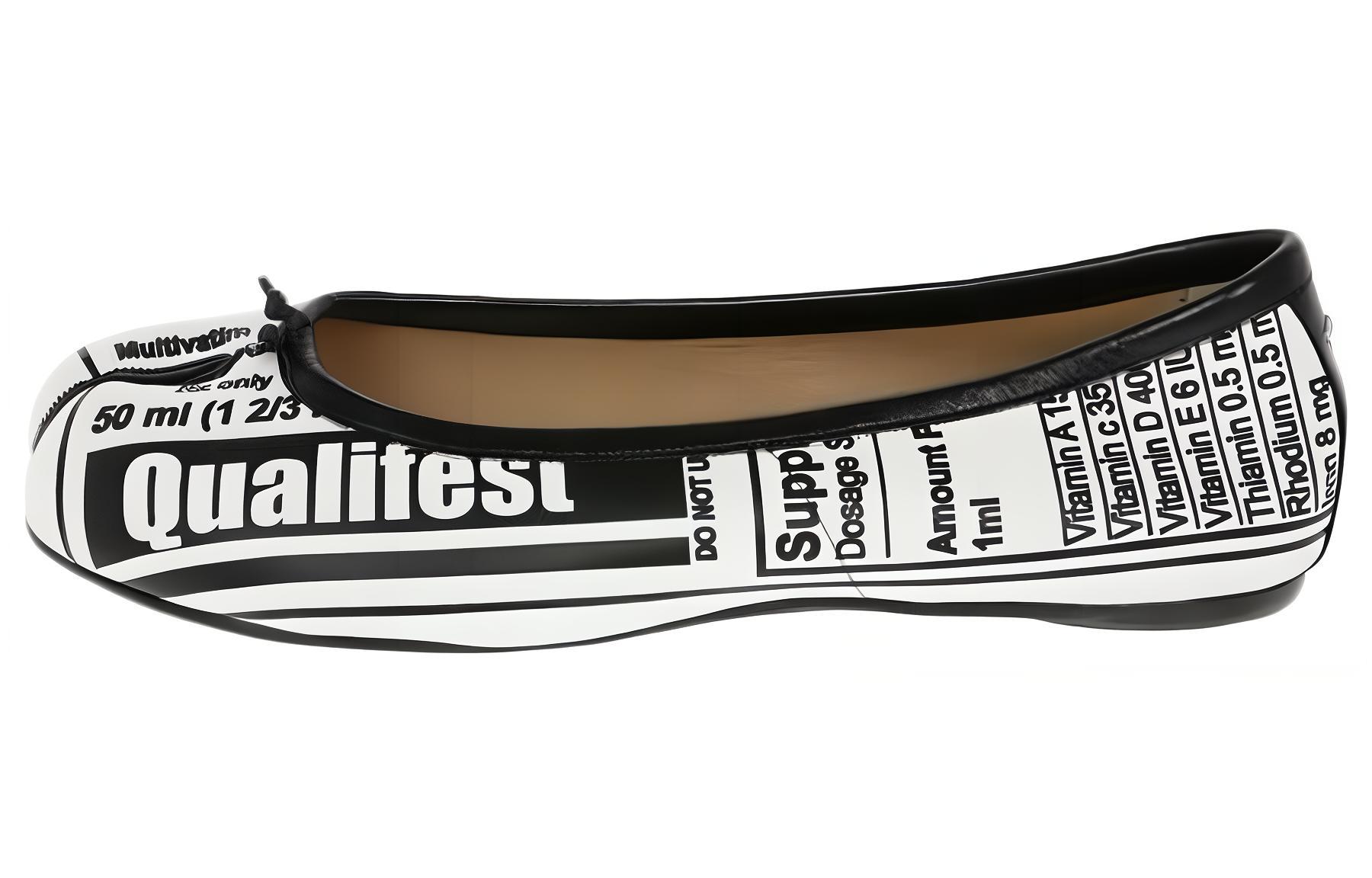 (W) Maison Margiela Tabi 'Bicolor Ballet Flats'
