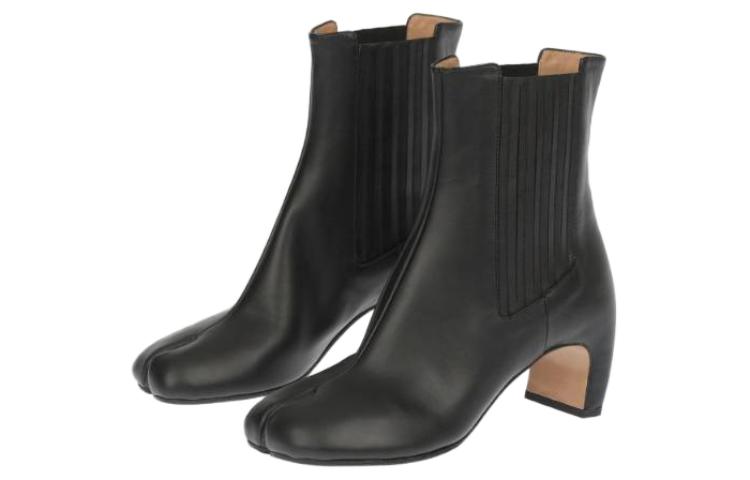 (W) Maison Margiela Tabi 'Black Calfskin' 圖 2