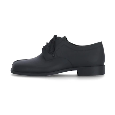 (W) Maison Margiela Tabi 'Black Fashion Oxford Flats'