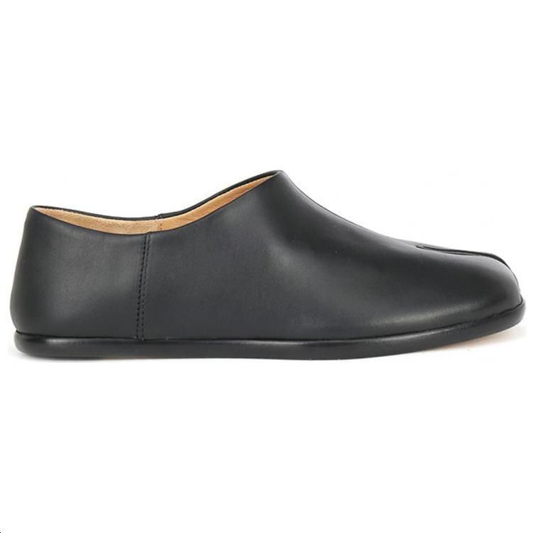 (W) Maison Margiela Tabi 'Black Leather Split-Toe' 圖 2