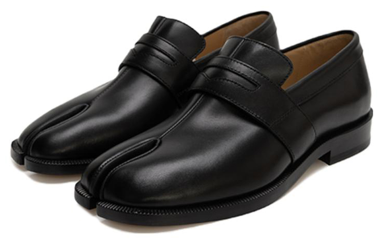 (W) Maison Margiela Tabi 'Black Leather Split-Toe' 圖 3