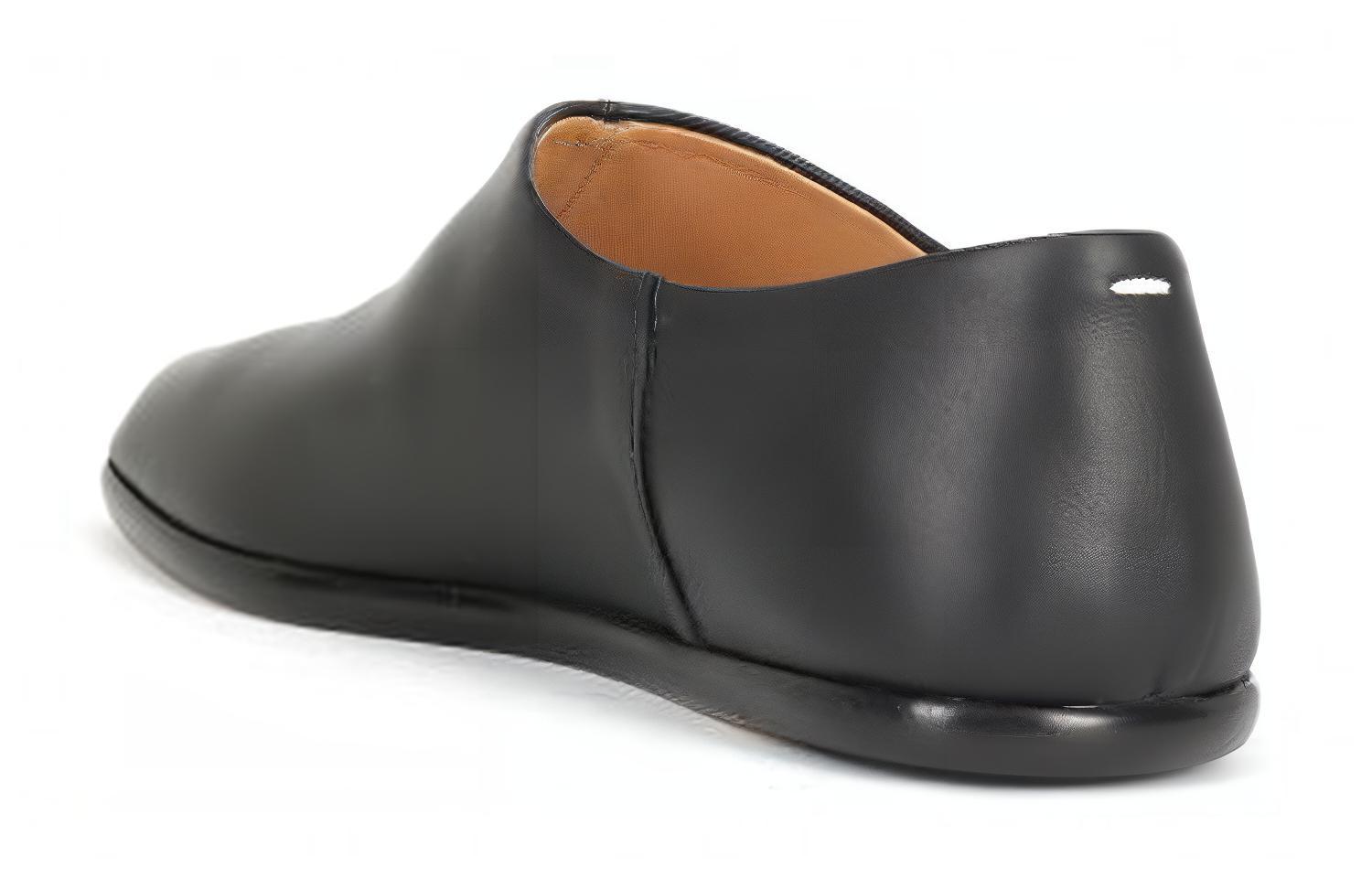 (W) Maison Margiela Tabi 'Black Leather Split-Toe' 圖 4
