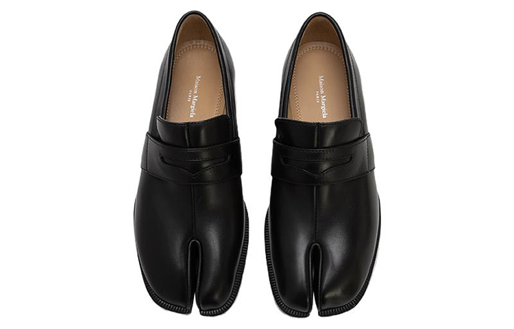 (W) Maison Margiela Tabi 'Black Leather Split-Toe' 圖 4