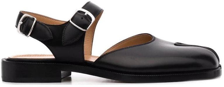 (W) Maison Margiela Tabi 'Piel Negra con Correa Ajustable' S58WP0249P3292T8013 Order (W) Maison Margiela Tabi 'Piel Negra con Correa Ajustable' S58WP0249P3292T8013