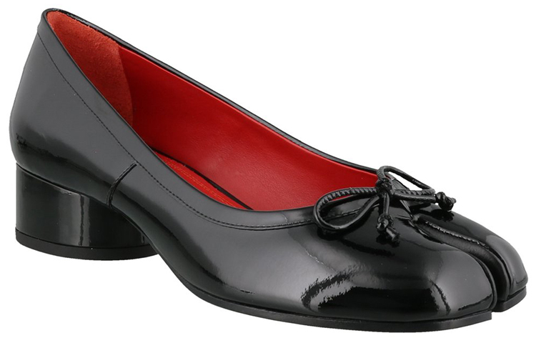 (W) Maison Margiela Tabi 'Black Minimalist Split-Toe High Heel' 圖 3