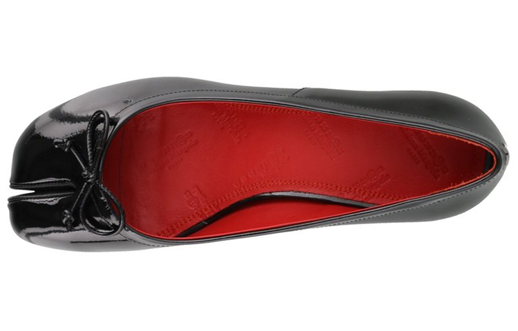 (W) Maison Margiela Tabi 'Black Minimalist Split-Toe High Heel' 圖 4