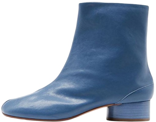 (W) Maison Margiela Tabi 'Sepatu Boot Kulit Biru' S58WU0273P3753T6050 Buy (W) Maison Margiela Tabi 'Sepatu Boot Kulit Biru' S58WU0273P3753T6050