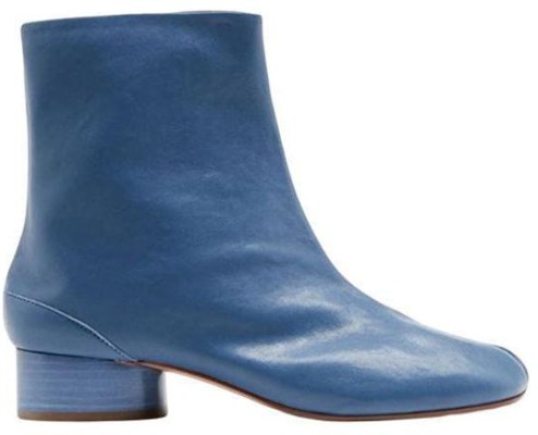 (W) Maison Margiela Tabi 'Sepatu Boot Kulit Biru' S58WU0273P3753T6050 Order (W) Maison Margiela Tabi 'Sepatu Boot Kulit Biru' S58WU0273P3753T6050