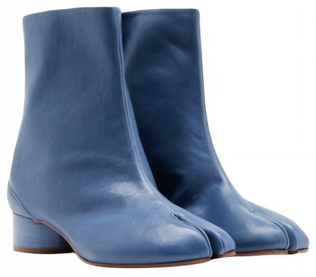 (W) Maison Margiela Tabi 'Sepatu Boot Kulit Biru' S58WU0273P3753T6050 Shop (W) Maison Margiela Tabi 'Sepatu Boot Kulit Biru' S58WU0273P3753T6050