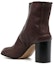 Shop (Women) Maison Margiela Tabi 'Brown Leather Ankle Boot' S58WU0260PR058T2186