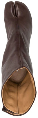 (W) Maison Margiela Tabi ''Botte en cuir marron à cheville'' S58WU0260PR058T2186 Purchase (W) Maison Margiela Tabi ''Botte en cuir marron à cheville'' S58WU0260PR058T2186