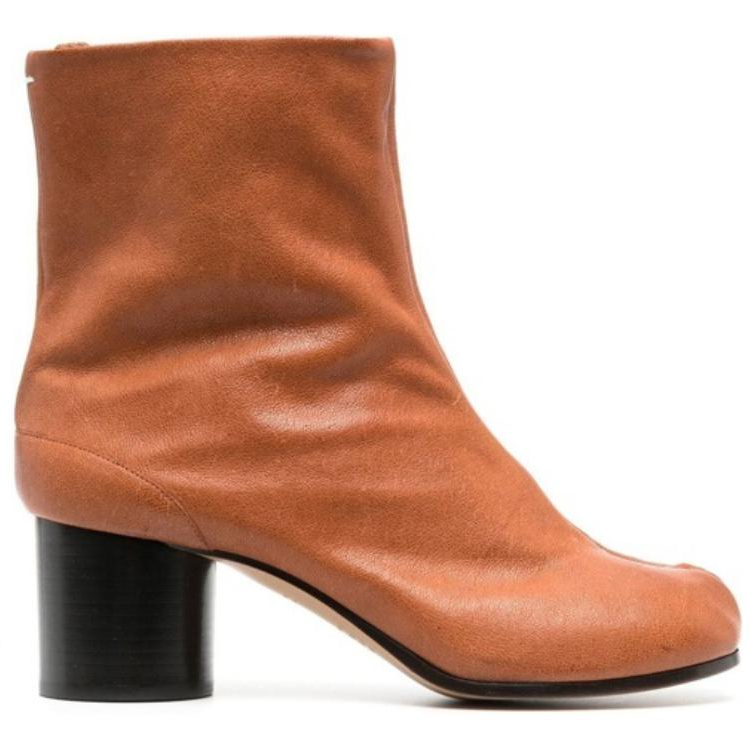 (W) Maison Margiela Tabi 'Brown Leather Boot' 圖 2