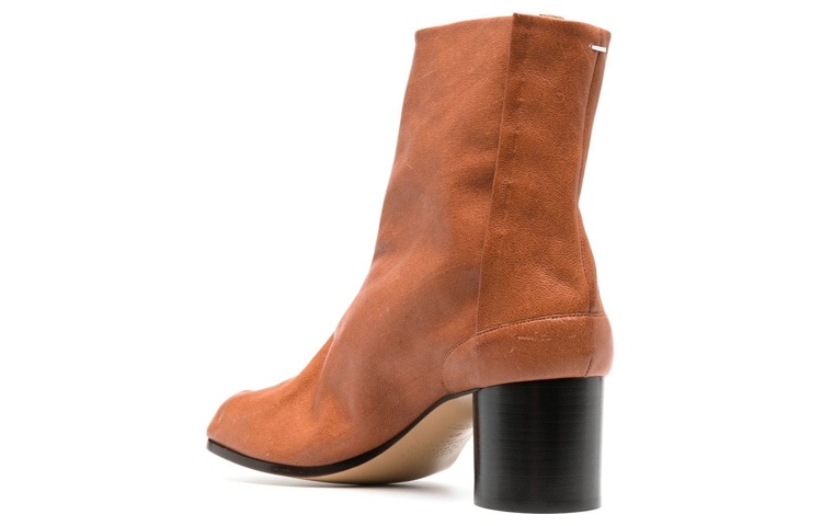 (W) Maison Margiela Tabi 'Brown Leather Boot' 圖 4