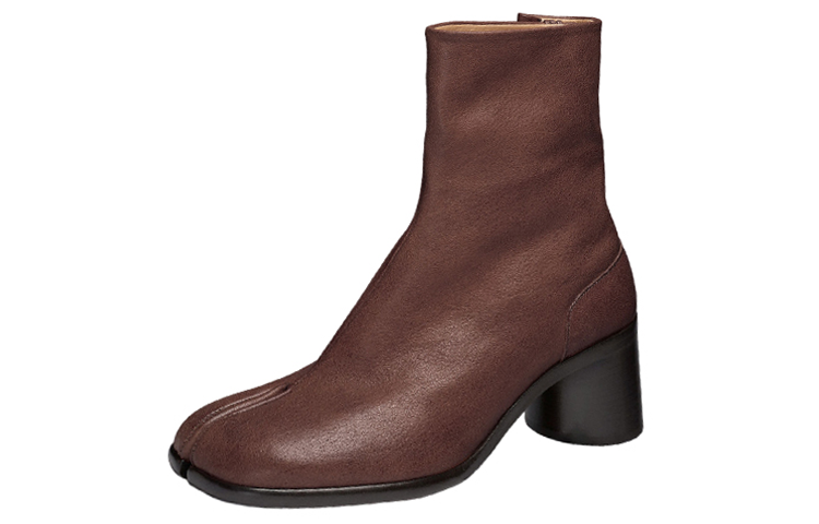 (Women) Maison Margiela Tabi 'Brown Leather Bootie' S57WU0132PR058T2186