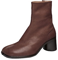 (Women) Maison Margiela Tabi 'Brown Leather Bootie' S57WU0132PR058T2186 (Women) Maison Margiela Tabi 'Brown Leather Bootie' S57WU0132PR058T2186