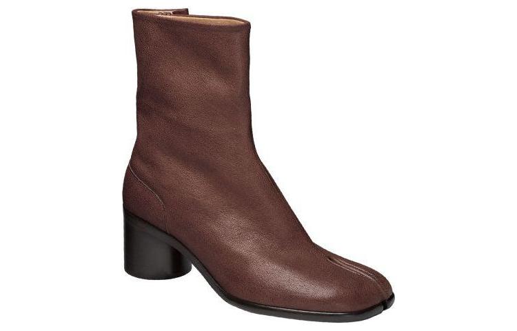 (W) Maison Margiela Tabi 'Brown Leather Bootie' 圖 2