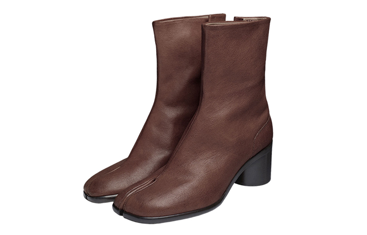 (W) Maison Margiela Tabi 'Brown Leather Bootie' 圖 3