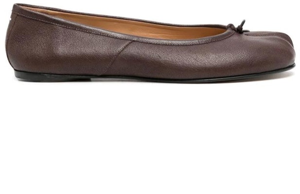 (Women) Maison Margiela Tabi 'Brown Leather Slip-On' S58WZ0042PR058T2186 Order (Women) Maison Margiela Tabi 'Brown Leather Slip-On' S58WZ0042PR058T2186