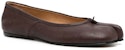 (W) Maison Margiela Tabi 'Slip-On Kulit Coklat' S58WZ0042PR058T2186