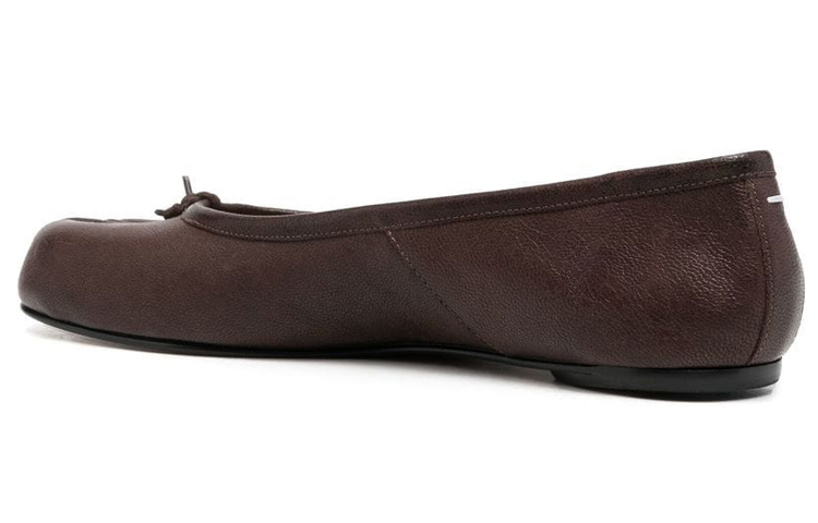 Shop (W) Maison Margiela Tabi ''Mocassin Cuir Marron'' S58WZ0042PR058T2186