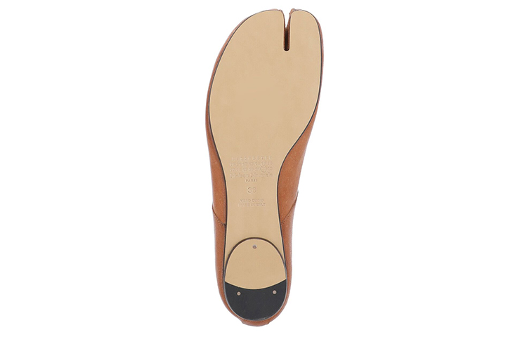 Purchase (W) Maison Margiela Tabi ''Bruine Leren Instapper'' S58WZ0042PR058T2335