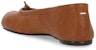 (W) Maison Margiela Tabi 'Kasut Kulit Coklat Slip-On' S58WZ0042PR058T2335