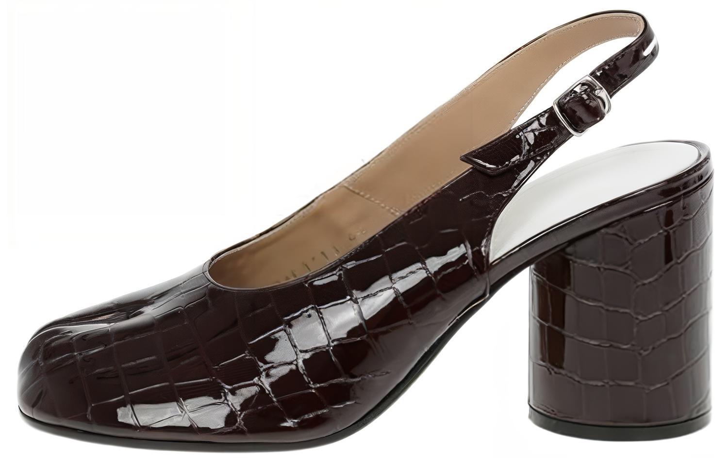 Buy (W) Maison Margiela Tabi 'Burgundy Buckle' Sepatu pria wanita Burgundy Buckle S39WL0113P3837T2271