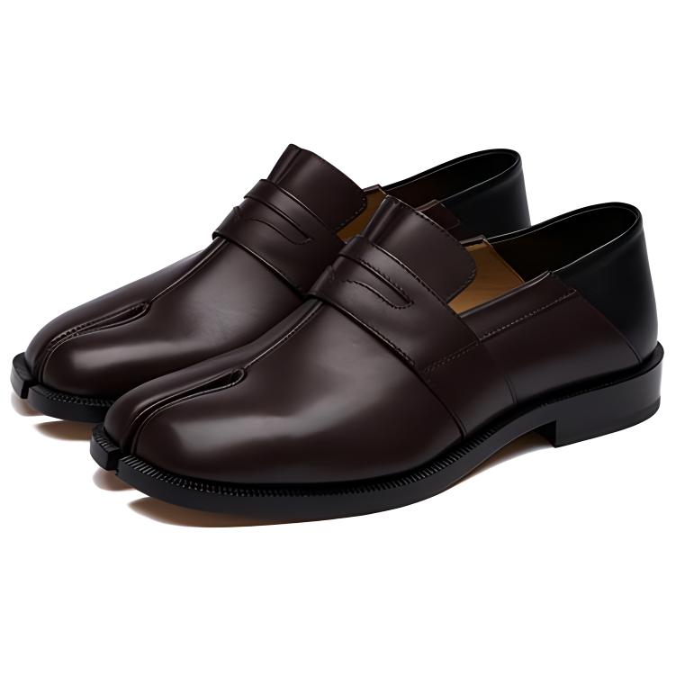 Lookbook Maison Margiela 梅森馬吉拉 Tabi 皮革 經典分趾 女士休閒鞋 女款 深棕色