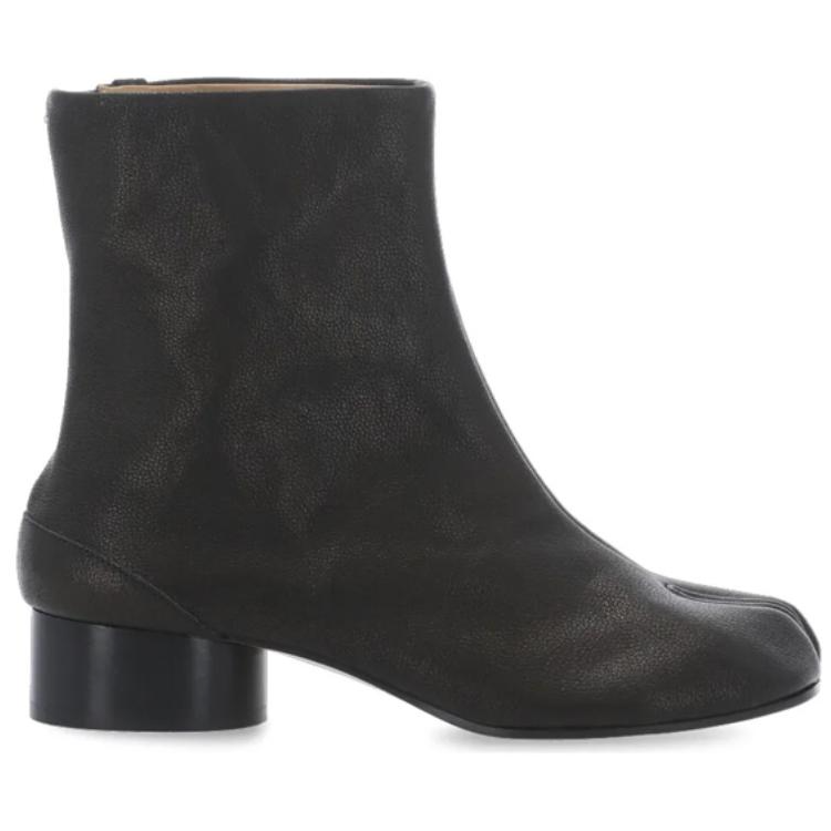 (W) Maison Margiela Tabi 'Distressed Black Leather Boot' 圖 2