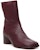(Women) Maison Margiela Tabi 'Fashion Simple Casual Chunky Heel Ankle Boot Brown' S39WU0202P3753T2148