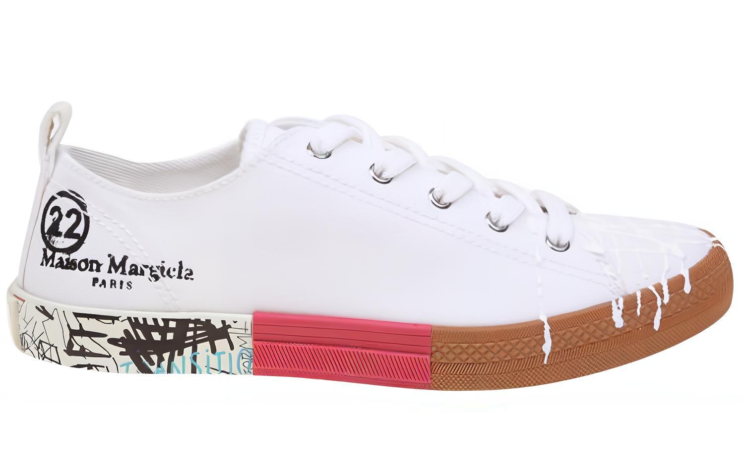 Order (W) Maison Margiela Tabi ''Graffiti Canvas Low-Top'' Sneakers S58WS0178P2974H1527