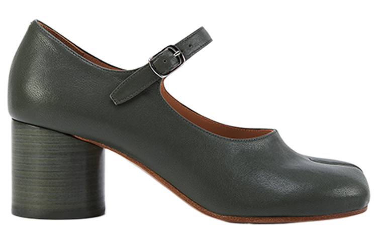 (W) Maison Margiela Tabi 'Green Buckle High Heel' 圖 2
