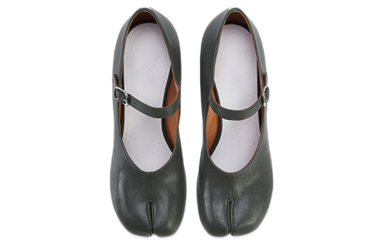 (W) Maison Margiela Tabi 'Green Buckle High Heel' 圖 4