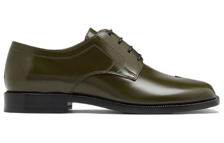 (W) Maison Margiela Tabi 'Green Leather Lace-Up' 圖 2