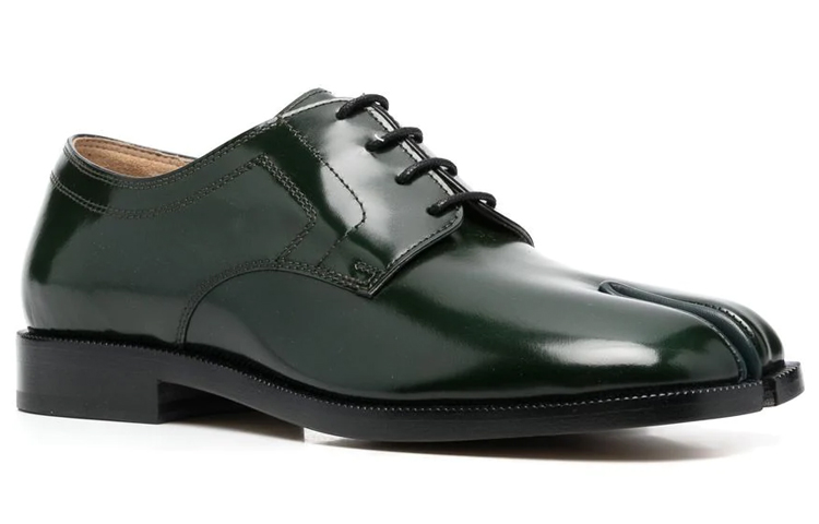 Order (W) Maison Margiela Tabi 'Verde Cuero con Cordones y Punta Dividida' S34WQ0021PS679T7041