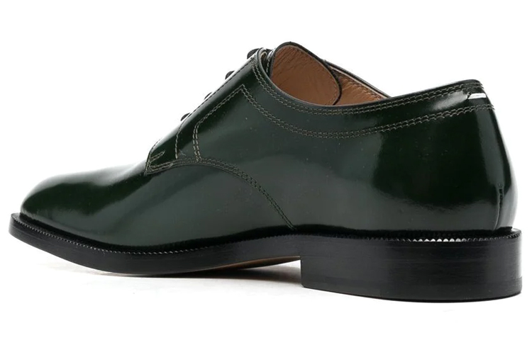 Lookbook (W) Maison Margiela Tabi 'Verde Cuero con Cordones y Punta Dividida' S34WQ0021PS679T7041