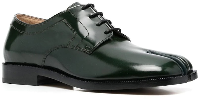 (W) 메종 마르지엘라 타비 그린 레더 레이스업 (Maison Margiela Tabi Green Leather Lace-up) S34WQ0021PS679T7041 Order (W) 메종 마르지엘라 타비 그린 레더 레이스업 (Maison Margiela Tabi Green Leather Lace-up) S34WQ0021PS679T7041