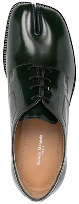 (W) 메종 마르지엘라 타비 그린 레더 레이스업 (Maison Margiela Tabi Green Leather Lace-up) S34WQ0021PS679T7041 Shop (W) 메종 마르지엘라 타비 그린 레더 레이스업 (Maison Margiela Tabi Green Leather Lace-up) S34WQ0021PS679T7041
