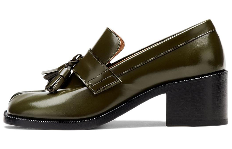 (W) Maison Margiela Tabi 'Green Loafer'