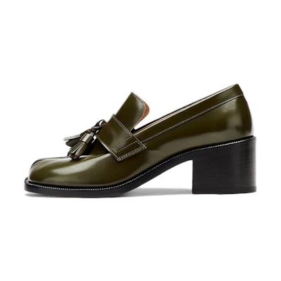 (W) Maison Margiela Tabi 'Green Loafer'