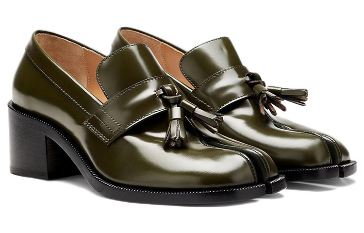 (W) Maison Margiela Tabi 'Green Loafer' 圖 3